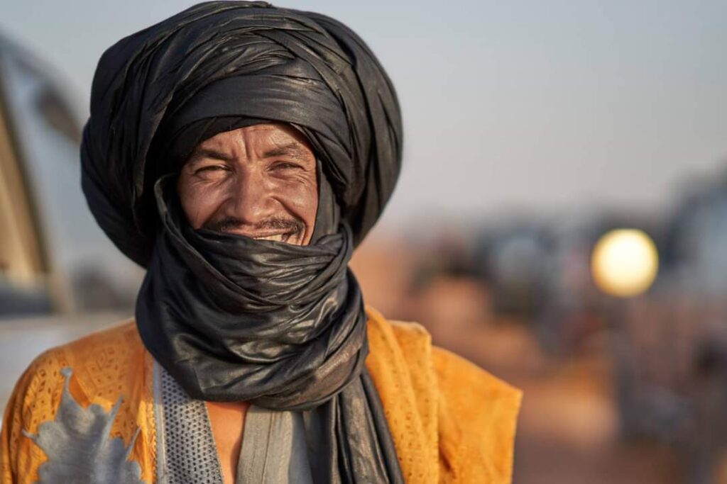 TAHER Ergsmar ,trek dans la désert marocain